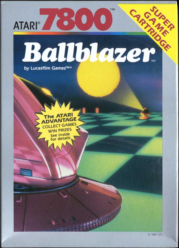 Ballblazer Box Scan - Front